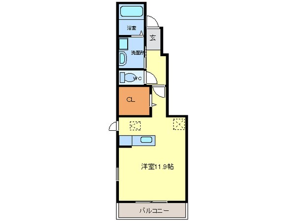 近鉄弥富駅 徒歩12分 1階の物件間取画像